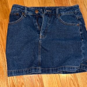 jean skirt from forever 21 size xs